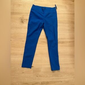 Marciano Guess Women’s Pants 6 Blue Slacks Side Zipper $180 NWOT Olivia Royal